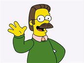 Ned Flanders je postava z populárního seriálu Simpsonovi.