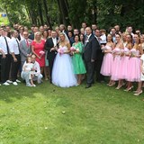 Svatby se zastnilo 107 host.