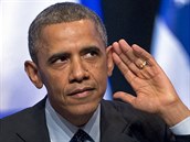 Prezident Barack Obama naslouchá pvodním obyvatelm Ameriky. Nejvyí hoe USA...