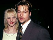 Juliette a Brad na snímku z roku 1992.