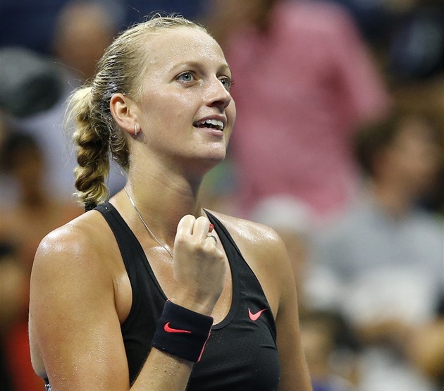 Petra Kvitová záí na US Open.