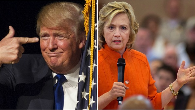 Donald Trump a Hillary Clinton bojují o post prezidenta USA.