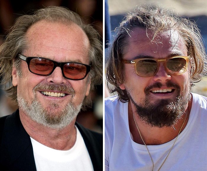 Jack Nicholson a Leonardo DiCaprio