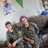 Zzem kurdskch bojovnk je skromn.