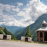 Region Svaneti se nachz na severu Gruzie