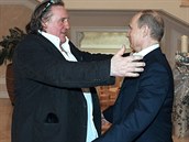 Svou náklonnost k východoevropským autoritám projevil Depardieu u...