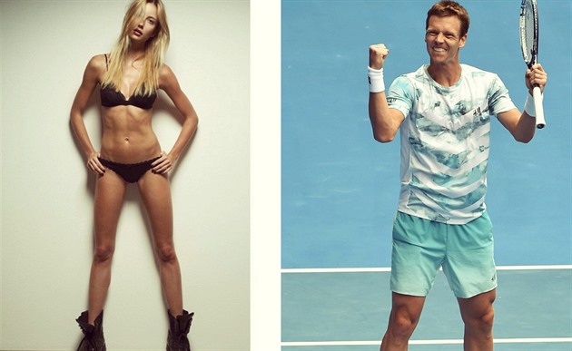 Ester Berdychov a Tom Berdych.