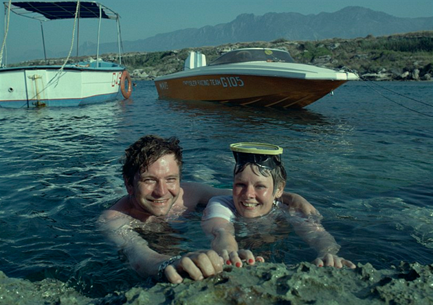 Hereka Judi Dench si v 80. letech uvala dovolen na Kypru.
