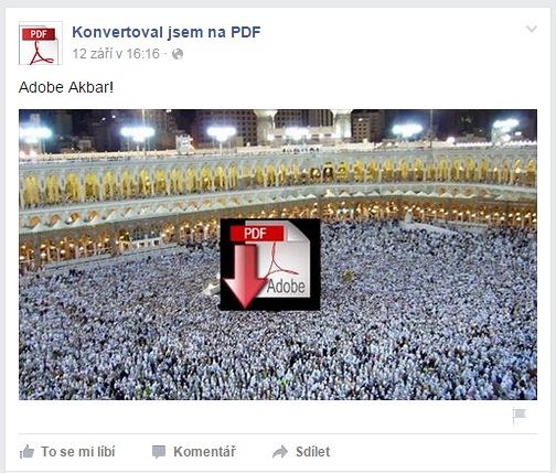 Adobe Akbar! Konvertujte na PDF, je to nejlep.