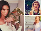 Kendall, Gigi a Miranda patí mezi nejsledovanjí modelky na Instagramu.