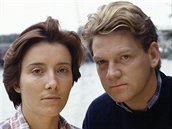 Bývalý pár Emma Thompson a Sir Kenneth Branagh na fotce z 80. let.