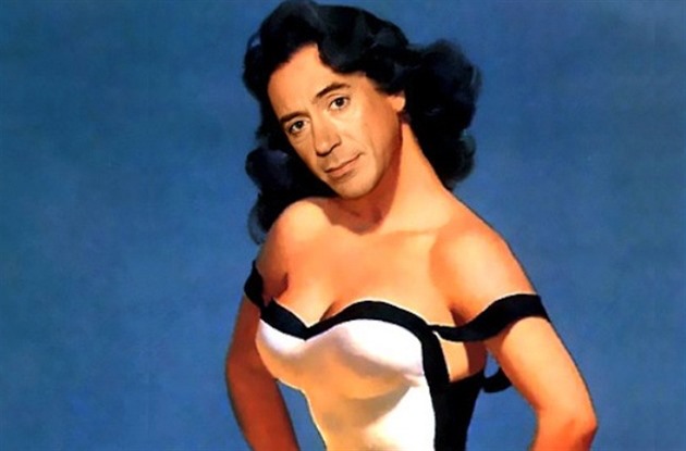 Tady z Roberta n�kdo ud�lal pin up d�vku. A po��d je to cool.