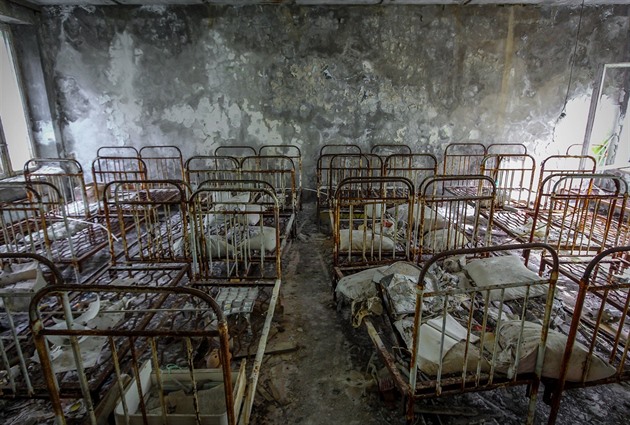 Nemocnice v ernobylu.