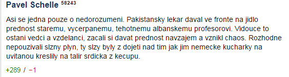 Z diskuz na eskm internetu.