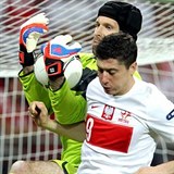 Robert Lewandowski se na Euro 2012 postavil proti Petr echovi.