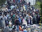 Nekonící davy uprchlík.