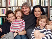 Pavel Soukup s rodinou.