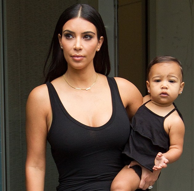Kim Kardashian a dcera North.