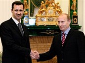 Asadovu poslední nadji na záchranu má ve svých rukou Vladimír Putin.