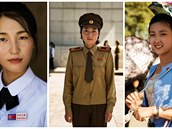 Krásné mohou být i komunistky. Severokorejské eny ve fotografickém projektu...