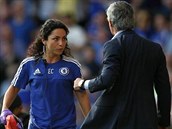 Eva Carnierová je ve sporu s Jose Mourinhem.