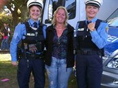 Policistka v civilu se pro fanouky Týdeníku policie vyfotila s nmeckými...