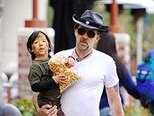 Nicolas Cage a jeho syn Kal-el.