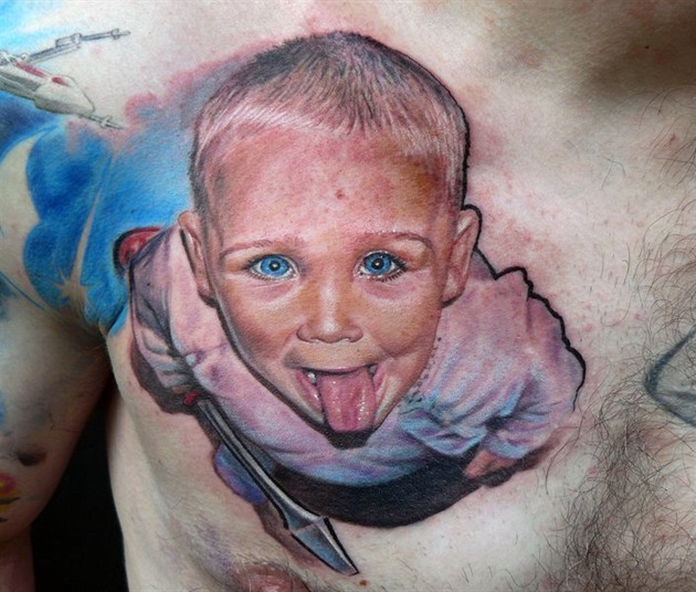 Zhivko se specializuje na super realistick tetovaky.