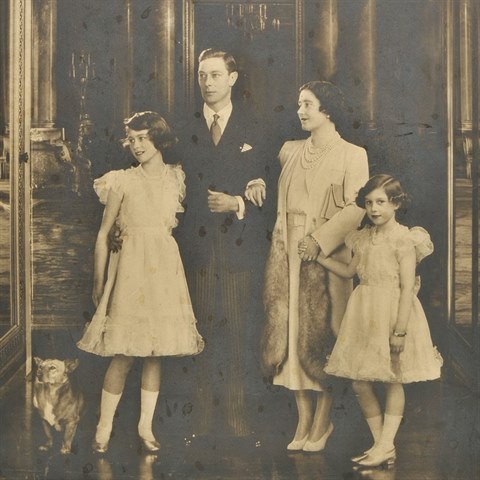 Krlovsk rodina v roce 1938.