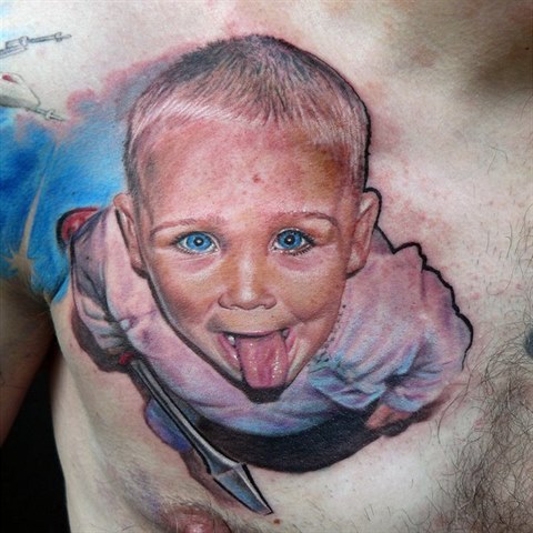 Zhivko se specializuje na super realistick tetovaky.