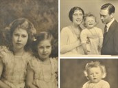 Královská rodina mezi léty 1926 a 1938.