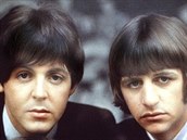 Ringo Starr a Paul McCartney v dobách nejvtí slávy Beatles. Podle slov Ringa...