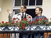 Adolf Hitler v nmecké satie.