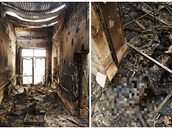 Vybombardovaná nemocnice v Kunduzu