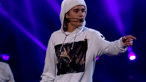 Bieber bhem vystoupení v nmecké televizní show nepedvedl nejlepí výkon.