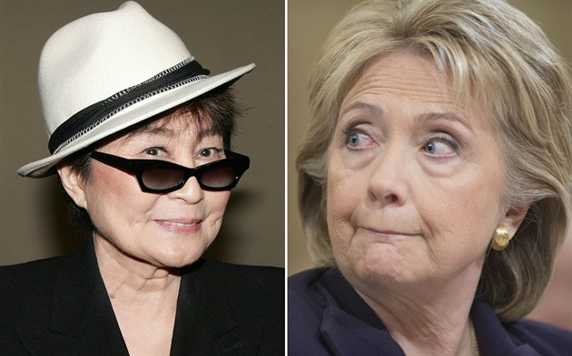 Yoko Ono se prý s Hillary intimn sblíila v 70. letech.