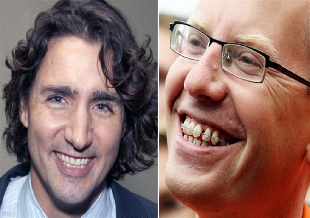 Justin Trudeau a Bohuslav Sobotka