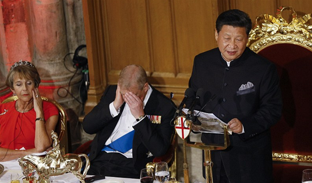 Čínský prezident promluvil o vztazích mezi Čínou a Británií.