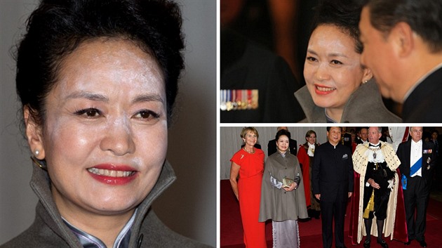 Paní Peng Liyuan zradil make-up.