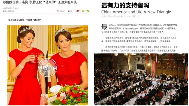 ínský web kritizuje jak Kate Middleton, tak Brity obecn.