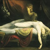 The Nightmare - olejomalba Henryho Fuseliho (1741-1825) z roku 1781