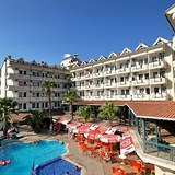 Hotel Club Hotel Pineta v letovisku Marmaris, kde k incidentu do�lo.