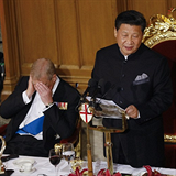 Čínský prezident promluvil o vztazích mezi Čínou a Británií.
