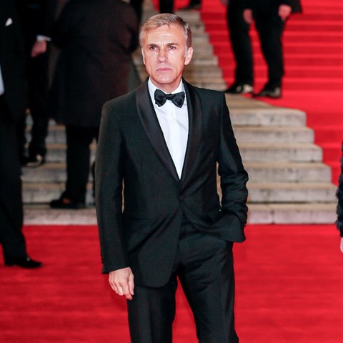 Christoph Waltz na ud�lost obl�kl smoking.