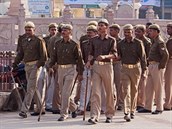 Policie v Indii eí extrémn násilný in.