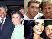 Richard Simpkin má fotku napíklad s Nelsonem Mandelou, Katy Perry nebo Robinem...