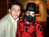 S Michaelem Jacksonem, 1996.