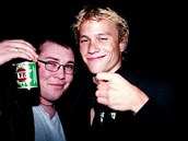 Richard a Heath Ledger v roce 1999.