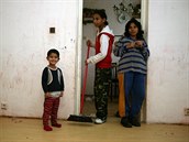 Stav domácností, které sociáln vylouení Romové obývají je asto alostný a...