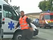 Nehoda ve Francii.